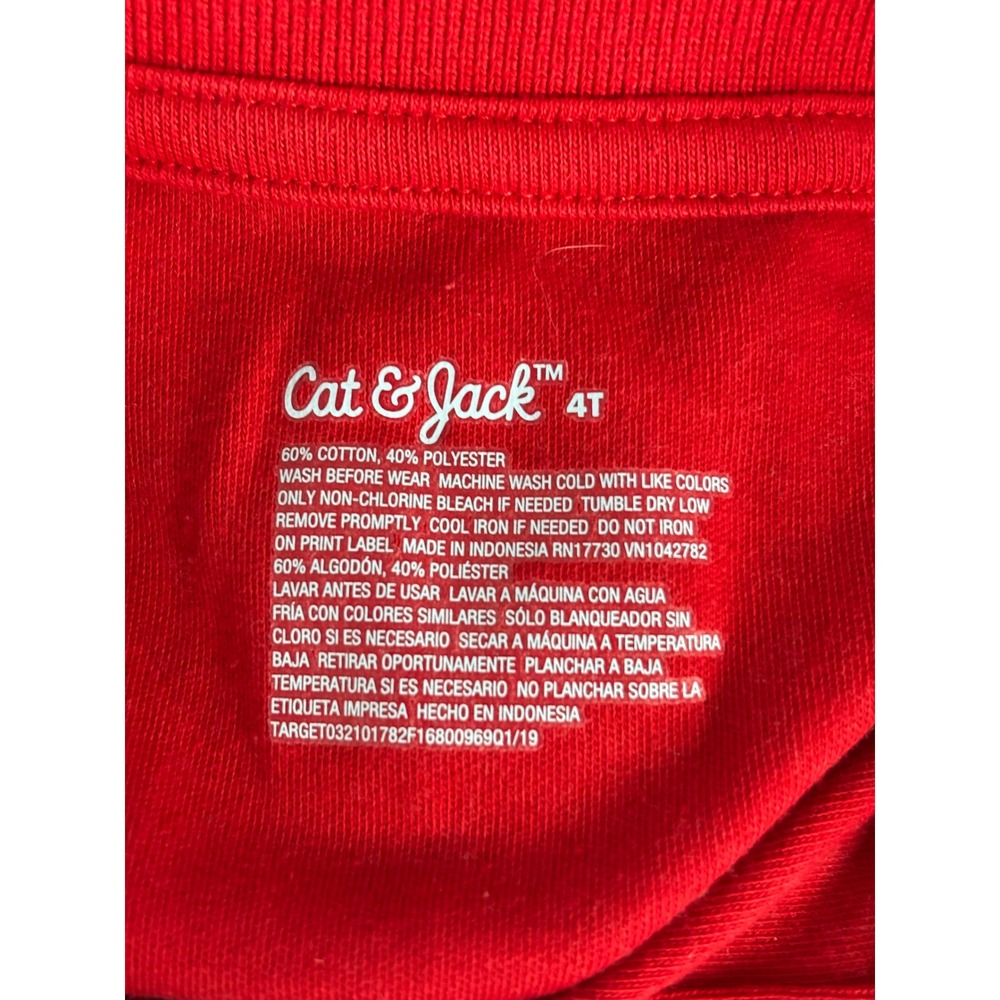 Carter's Cat & Jack Boys 4T Long Sleeve Shirts Bundle Striped Henley Polo 3pc - Picture 10 of 10